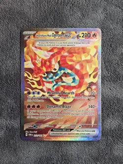 Hearthflame Mask Ogerpon ex 212/167 SIR SV: Twilight Masquerade Pokemon TCG NM - Image 1