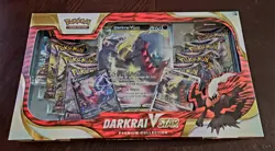 Pokemon TCG: Darkrai VSTAR Premium Collection Box New Factory Sealed 8 Boosters - Image 1