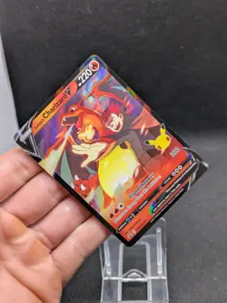 Pokemon TCG Lance's Charizard v SWSH133 Celebrations Black Star Promo Holo NM/M - Image 2