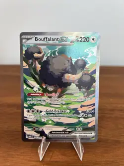 Pokemon TCG - Bouffalant ex 170/086 - White Flare Special Illustration Rare - NM - Image 1