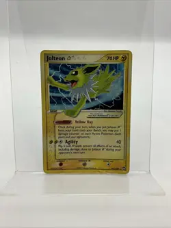 Pokemon Gold Star Jolteon #101/108 Power Keepers - RARE - DMG - Image 1