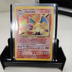 Pokemon TCG 1999 Base Set Charizard 4/102 Holo Rare Unlimited Holographic - Image 1