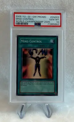 Yu-Gi-Oh! Mind Control World Championship 2005 WC5-EN003 PSA 10! - Image 2