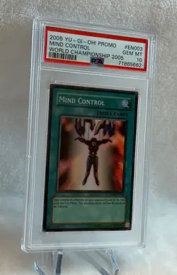 Yu-Gi-Oh! Mind Control World Championship 2005 WC5-EN003 PSA 10! - Image 4