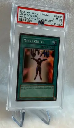 Yu-Gi-Oh! Mind Control World Championship 2005 WC5-EN003 PSA 10! - Image 5