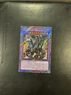 Guardian Chimera 1st Edition Platinum Secret Rare RA02-EN023 Yu-Gi-Oh! - Image 1