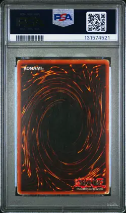 2002 YU-GI-OH! STARTER DECK: YUGI #006 DARK MAGICIAN PSA 2 - Image 2