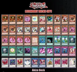 5D's Akiza Legendary Deck PRESALE Yu-Gi-Oh! Rose Dragon Meowls Ghost Ogre & More - Image 1