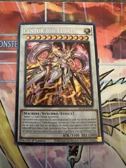 Yu-Gi-Oh! Centur-Ion Legatia MP23-EN145 1st Edition Prismatic Secret Rare NM - Image 1