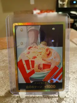 One Piece TCG Sanji Gold Don Japanese PRB-02 THE BEST vol.2 (US Seller) - Image 1