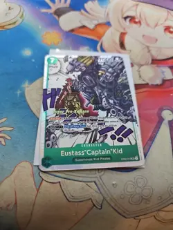 Eustass “Captain” Kid ST02-013 Super Pre-Release One Piece TCG - Image 1