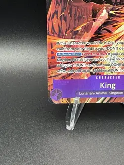 One Piece OP14 The Azure Sea’s Seven - King EB04-031 R Alternate Art ENGLISH - Image 5