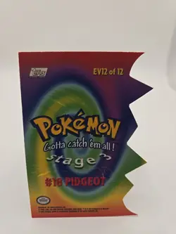 2000 Topps Pokemon Die Cut #EV12 of 12 #18 Pidgeot Series 2 Chase Card - Image 2