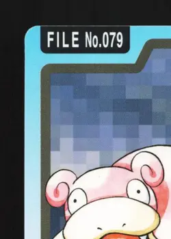 Slowpoke No.079 LP Bandai Carddass File Japanese Pokemon Card TCG - Image 4