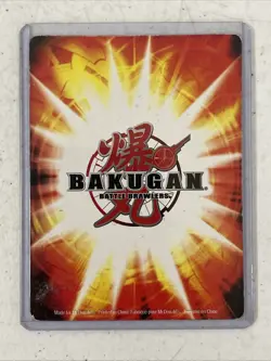 Rare Bakugan Battle Brawlers Card - Dharak Power - McDonalds Promo - Image 2