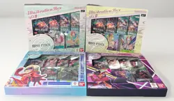 One Piece Card Game Illustration Box Vol 1-4 Complete Set Sealed (English) - Image 1