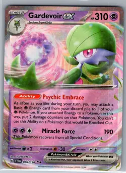 Gardevoir ex - 086/198 SV01: Scarlet & Violet Base Set - Pokemon Card - NM - Image 1