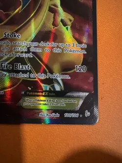 Charizard EX Flashfire Holo Full Art Card 100/106 Lightly Played - Image 4