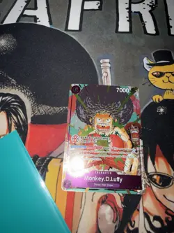 One Piece TCG Monkey.D.Luffy Bandai Card Games Fest 25-26 OP07-073 Promo Card - Image 1