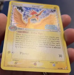 Pokemon Fearow Holo Rare Card 18/100 Crystal Guardians Stamped Delta Species - Image 5