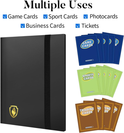 Card Binder 9 Pocket, 396 Pockets Trading Card Binder, Premium Collector Card A - Image 3