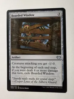 Boarded Window - Innistrad: Crimson Vow #253 - Magic: The Gathering MTG Card - Image 1