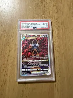 Hisuian Samurott VSTAR GG52/GG70 Crown Zenith: Galarian Gallery Holo Card PSA 10 - Image 1