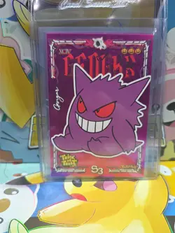 Peruvian Pokemon Card Holo Gengar - Image 1