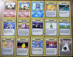 Pokemon TCG Base Set 1/2 75 Card Lot LP - Image 4