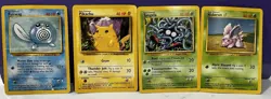 Pokemon Card Lot-Damaged Cards- Various Vintage Cards-1999-2001 - Image 1