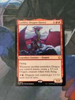 Lathliss, Dragon Queen | 7% Off 2+ | Foundations | NM | MTG - Image 1