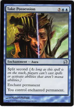 Take Possession *Uncommon* Magic MtG x1 Modern Masters SP - Image 1