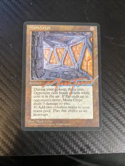 Mana Crypt Media Promos Regular- Shadow Signed By Artist - Image 1