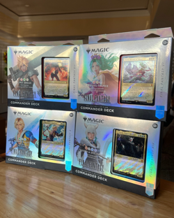 Magic The Gathering Final Fantasy Collector’s Edition Commander Deck Bundle NEW - Image 1