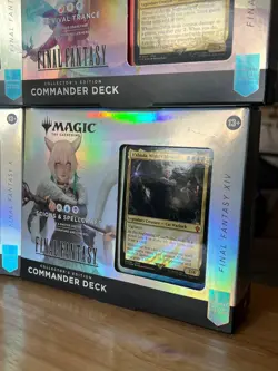 Magic The Gathering Final Fantasy Collector’s Edition Commander Deck Bundle NEW - Image 3