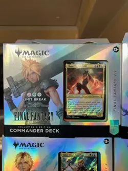 Magic The Gathering Final Fantasy Collector’s Edition Commander Deck Bundle NEW - Image 4