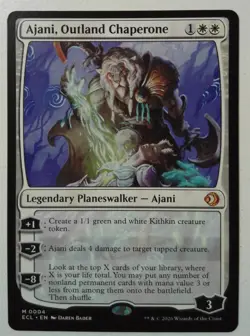 Ajani, Outland Chaperone *Mythic Rare* Magic MtG x1 Lorwyn Eclipsed - Image 1