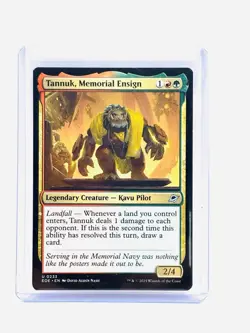 Magic The Gathering, Tannuk, Memorial Ensign, Edge of Eternities, Regular MT/NM - Image 1