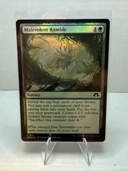 Malevolent Rumble Modern Horizons 3 Foil NM MTG Magic the Gathering - Image 1
