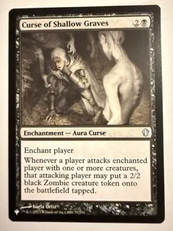 Curse of Shallow Graves - The List Reprints -MTG Mystery Booster 2 - Image 1