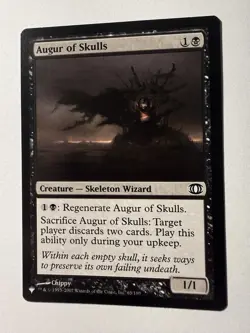 Augur of Skulls 63/180 C The List Reprints Near Mint MTG Magic - Image 1