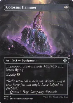 Colossus Hammer (Borderless) Commander: the Lost Caverns of Ixalan Regular - Image 1