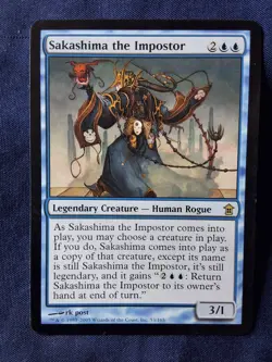Sakashima the Imposter - Saviors of Kamigawa - MTG - Magic the Gathering LP - Image 1