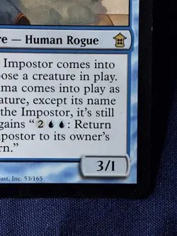 Sakashima the Imposter - Saviors of Kamigawa - MTG - Magic the Gathering LP - Image 4