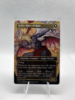 Kefka, Court Mage (0322) (Borderless) Final Fantasy Regular MTG NMNT+ Magic - Image 2