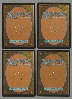 MTG Marsh Flats Zendikar (x4 4x playset play set) Moderately Played - Very Good - Image 2