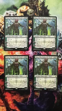 4x Nissa, Who Shakes the World #169 War of the Spark WAR Magic MTG NM - Image 1