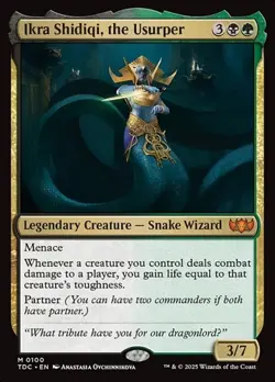 Ikra Shidiqi, the Usurper TDC NM MTG - Image 1