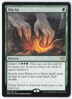 Dig Up R Innistrad: Crimson Vow 197 NM - Image 1