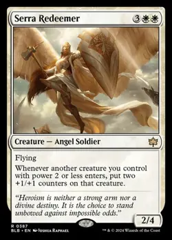 Serra Redeemer BLB NM MTG - Image 1